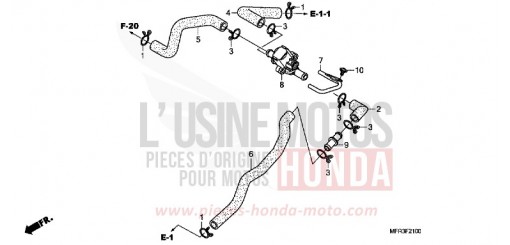PAIR CONTROL VALVE VT1300CXA de 2010